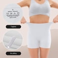 thumbnail image 5 of Shorts Pant Suitable for Under Dresses,Seamless Slip Shorts for Women,Biker Shorts,White, 5 of 5