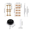 thumbnail image 3 of YFYDS Nail Pad Corrector Set, Nail Inset Roll, Nail Stretch Toe Patch, Pedicure Tools for Nail Care, Manicure Remover, and Nail Health Clearance Sales Today Deals Prime, 3 of 9