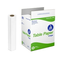 Dynarex Headrest Table Paper, Crepe Exam Table Paper, for Medical, Massage, and Chiropractic Tables to Protect Patients, 14" x 125 ft., 1 Case of 12