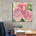 thumbnail image 6 of Epic Graffiti 'Sarahs Peony'  by Katrina Pete Canvas Wall Art, 37" x 37", 6 of 8