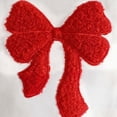 thumbnail image 5 of NOLDARES Newborn Baby Girl Romper 3Pcs Clothing Set Jumpsuit Ruffle Trim Short Sleeve Shorts Bow Headband Summer Outfits(Red,3-6 M), 5 of 7