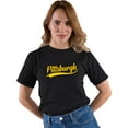 thumbnail image 2 of Go All Out City Of Pittsburgh Pennsylvania Pride Fashion Script T-Shirt Mens/Women/Youth, 2 of 5