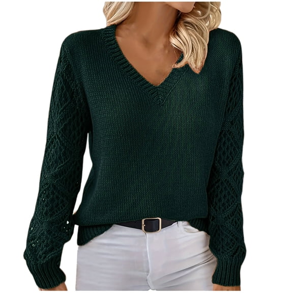 New Arrivals BeiFu Sweaters for Women Long Sleeve Pullover for Cold Weather Everyday Tops Fall Clothes Fleece Sweater Women Long Sleeve Shirts