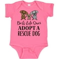 thumbnail image 3 of Inktastic Adopt a Rescue Dog Pet Boys or Girls Baby Bodysuit, 3 of 5