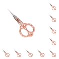 thumbnail image 1 of Tijeras de Costura Scienceny Moda y Duraderas Bordado 10Conjunto Rosa Dorada, 1 of 6