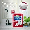 thumbnail image 4 of Royale 3 Ply Strong Toilet Paper, 12 Equal 24 Bathroom Tissue Rolls, 165 Toilet Paper Sheets per Roll, 4 of 4
