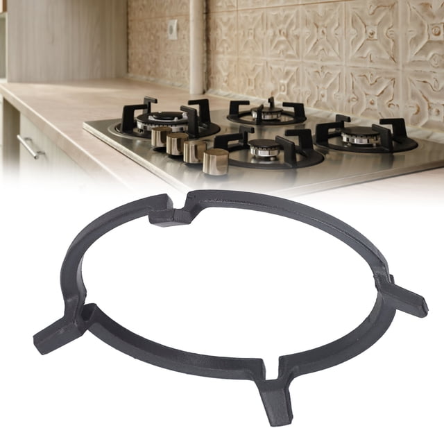 Gas Cooker Rack, Stove Grate Iron Support Holder Stand Universal Non Slip Gas Ring Reducer Cast Iron Wok Support Ring For Milk Pot Frying Pan