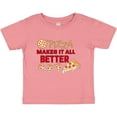 thumbnail image 3 of Inktastic Pizza Makes It All Better Boys or Girls Baby T-Shirt, 3 of 5