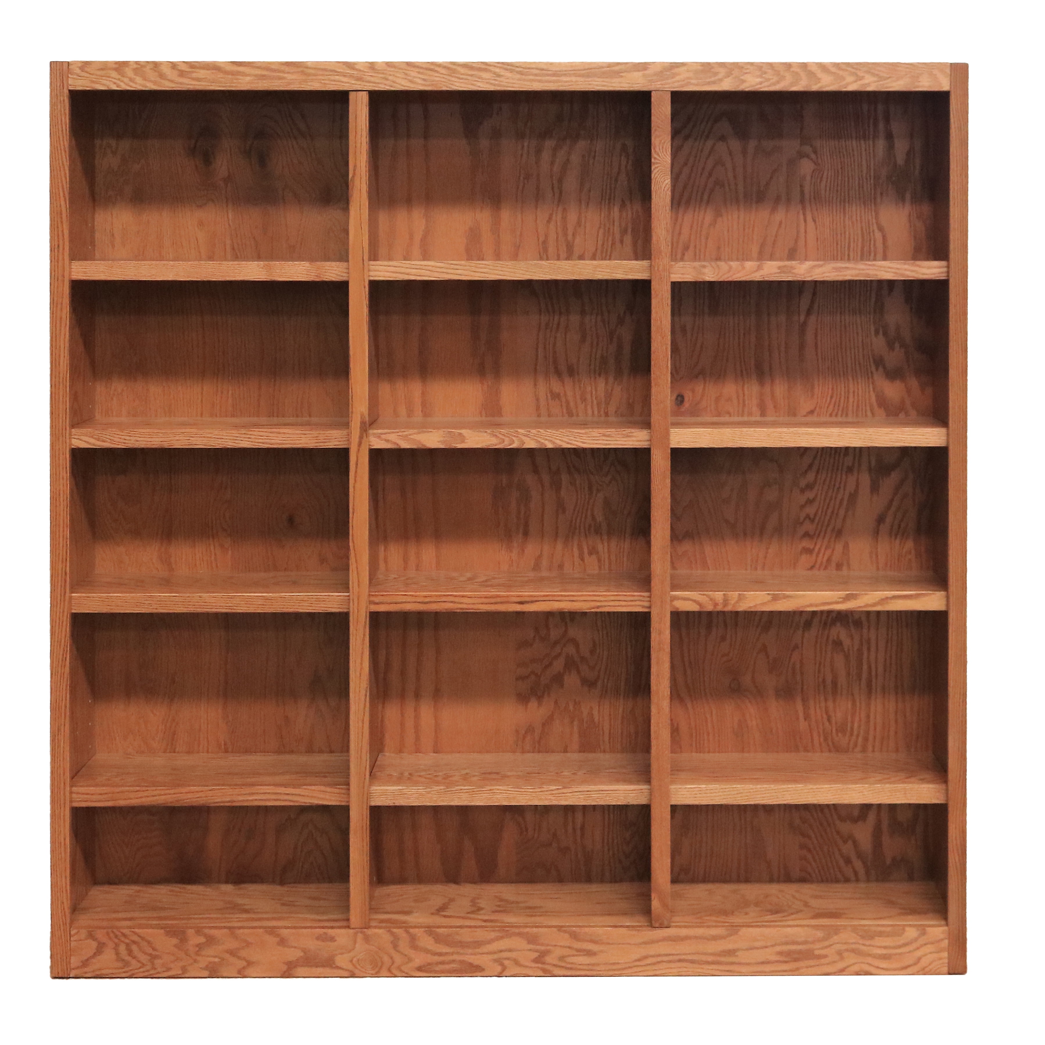 Concepts in Wood 72 x 72 Wall Storage Unit, Dry Oak Finish
