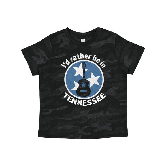 Inktastic I'd Rather Be in Tennessee Boys or Girls Toddler T-Shirt