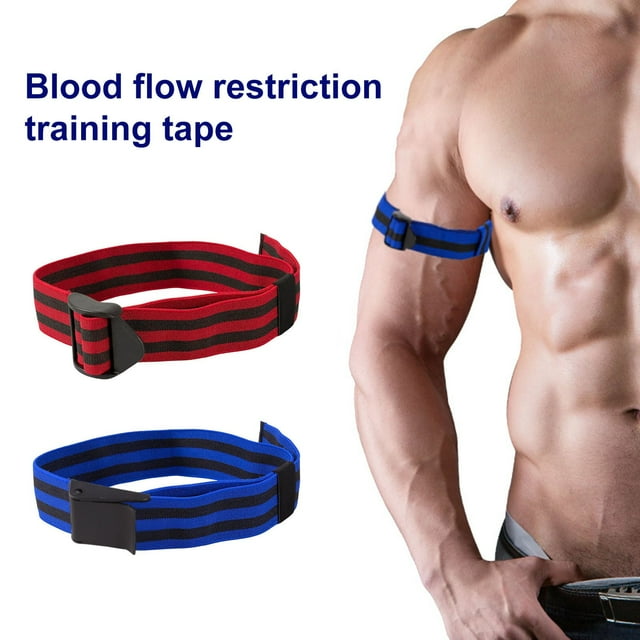 LJNYFDC Bande de Reflux Réglable Bandes d'Occlusion Entraînement Physique Bandes Élastiques Confortables pour Restriction de la Flux Sanguin Entraînement Pressurisation Rapide des Bras et Cuisses
