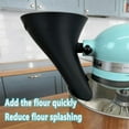 thumbnail image 4 of Yippzo Flour Funnel for Kitchen Aid Mixer, Stand Mixer Attachment, Mess Free Guided Pouring, Easy Clean Durable Accessory for Baking and Cooking Prep, 4 of 6