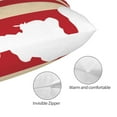 thumbnail image 3 of Kdxio Cotton Pillow Cases 20"x30" Pillowcases,Soft and Breathable Bedroom Pillow Cases-American Flag Map-No Pillow Core, 3 of 5