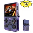 thumbnail image 2 of R36S open source handheld game console, large screen, large memory, large battery,purple,64G, 2 of 26