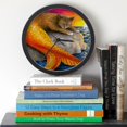 thumbnail image 3 of CafePress - Cat Mermaid 30 - 10" Quartz Analog Battery-Powered Modern Wall Clock, Unique, 3 of 5