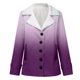 thumbnail image 4 of Puntoco Mujeres Tallas grandes Invierno Cálido Compuesto Felpa Botón Solapas Chaqueta Outwear Abrigo Rollbacks Puntoco Puntoco-2920, 4 of 5