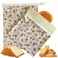 thumbnail image 1 of Paquete de 2 bolsas de cera de abejas para pan casero de masa madre, 1 of 7