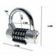 thumbnail image 3 of Cerradura con contraseña en forma de U Ticfox plateado, 3 of 3