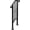 Matte Black, variant on Outvita Handrails for Outdoor Steps, Black Wrought Iron Handrail Fits 1 Step, Transitional Handrail with Installation Kit, Stair Railing for Concrete Steps or Wooden Stairs