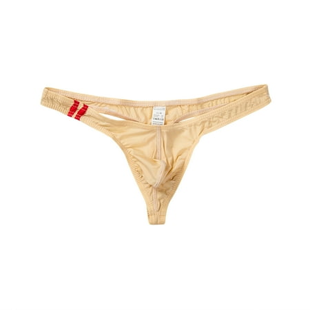 

JBEELATE Men s Bikini G-Strings Lingerie Underwear Smooth Briefs Tangas Thongs Underpants Men Low Waist Panties