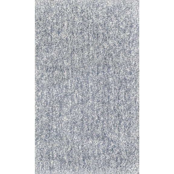 HomeRoots 8' x 11'  Slate Heather Shag Area Rug - 350088