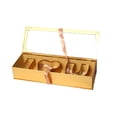 thumbnail image 3 of GUOOL Empty Flower Gift Box Mother's Day Elegant Fillable Gift Box for Anniversary Gold, 3 of 9