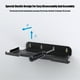 thumbnail image 5 of Soporte de pared para consola PS5 Slim Base metálica de almacenamiento con gancho para mando de videojuegos Kit de herramientas de tornillos de instalación, 5 of 7