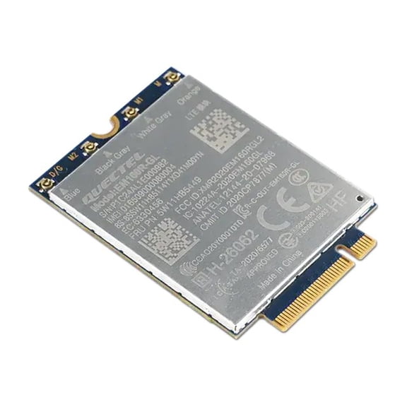 ThinkPad Quectel EM160R-GL 4G LTE-A Cat 16 M.2 WWAN Module for X1 2-in-1 Gen 9/P16s Gen 3