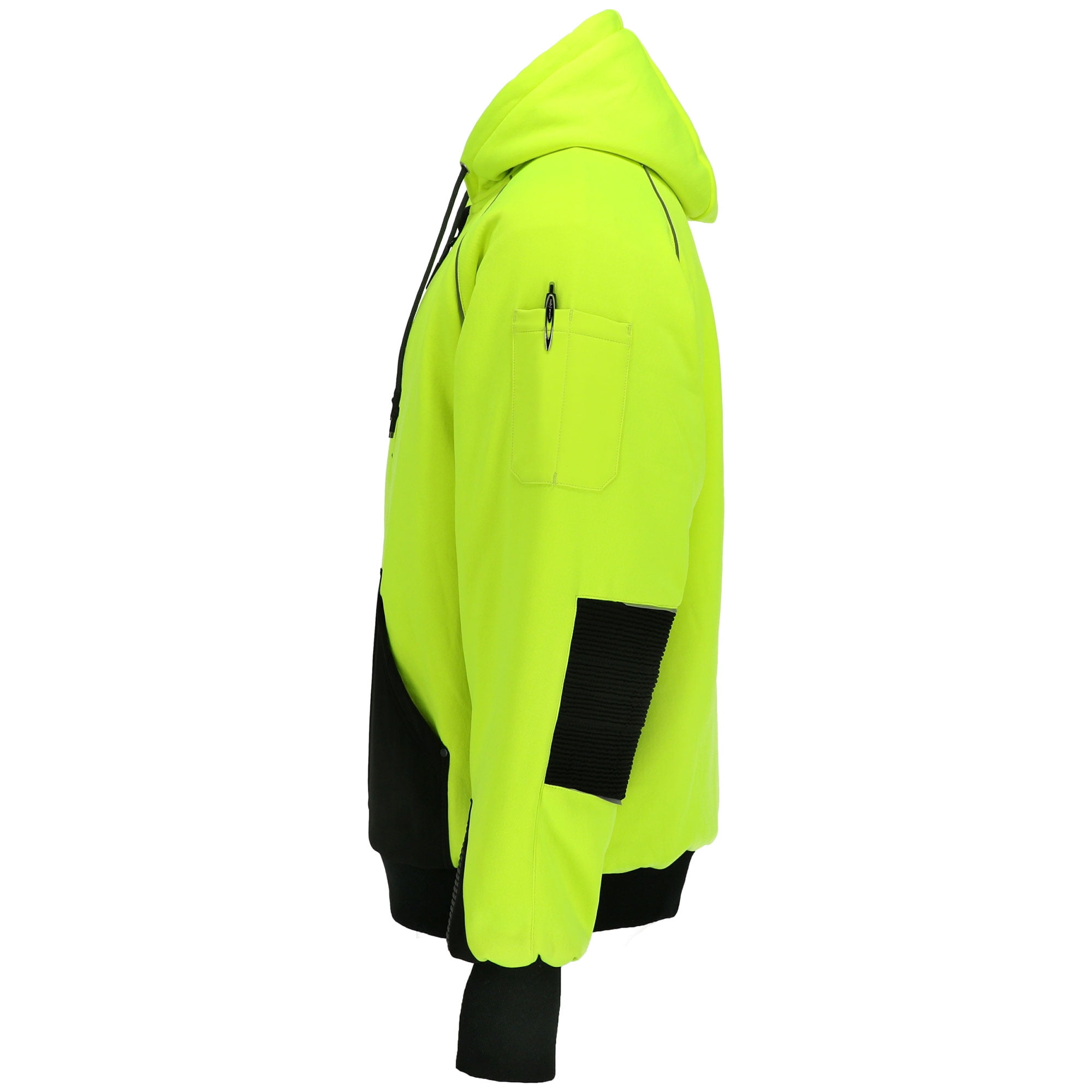 RefrigiWear Mens PolarForce Pullover Sweatshirt Insulated Hoodie with Performance Flex and Grip Assist