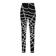 thumbnail image 5 of Luxalzxs Halloween Leggings for Women High Waist Stretchy Workout Running Yoga Pants Halloween Cosplay Tights Halloween Graphic Print Elastic Leggings Pants, 5 of 5