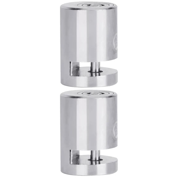Raindrops 2pcs Motorcycle Disc Brake Lock Anti-theft Wheel Disc Brake Lock Security 5.5mm Locking Pin for Motorbike Scooter Bike (Silver)