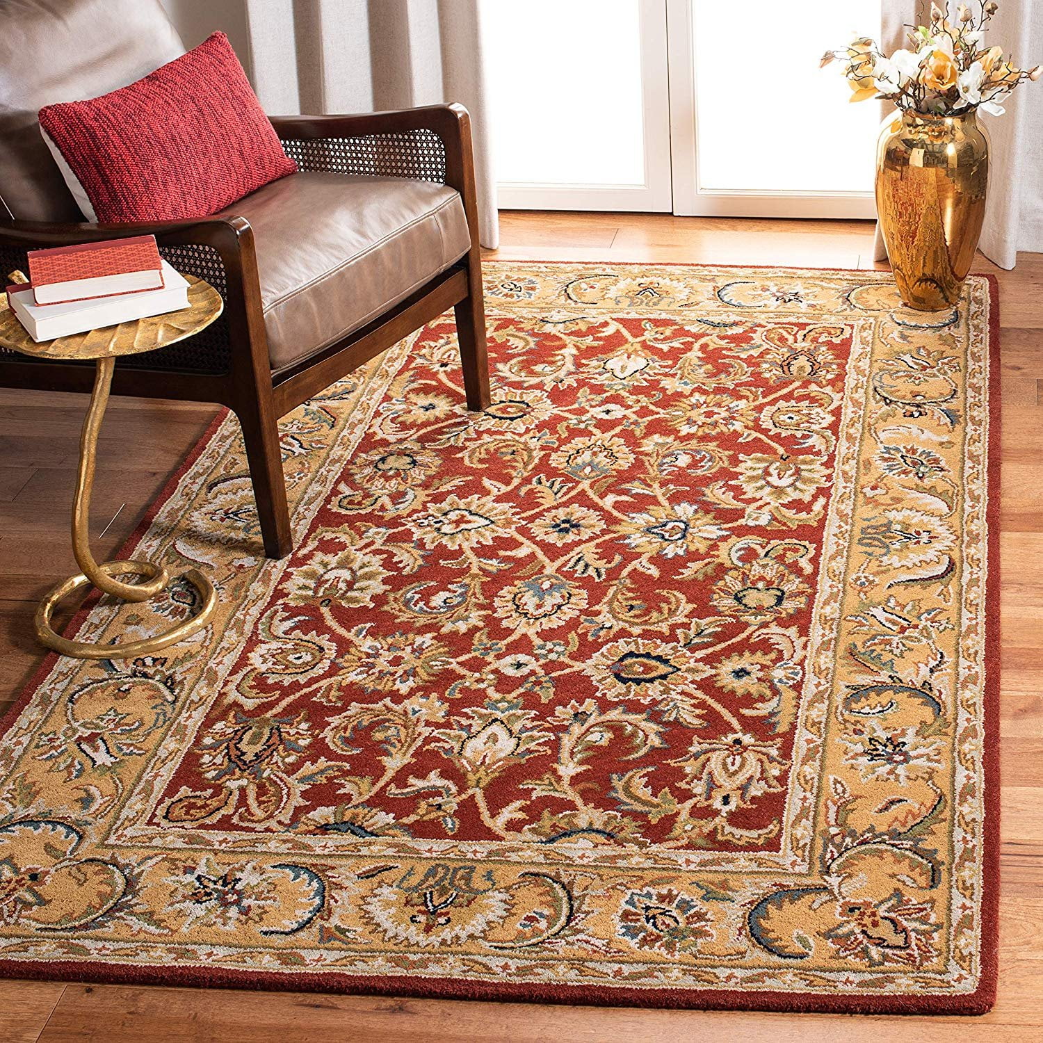 Safavieh Classic Collection CL758K Handmade Traditional Oriental Rust