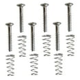 thumbnail image 4 of Esquirla 6 Pieces Iron Electric Guitar SSS Single Coil Pickup Adjustment Screws + Springs, 4 of 5