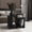 Black, variant on Freestanding 17" H Coffee Table / Ideal for Tidy Storage / Fits Any Living Space