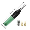 thumbnail image 3 of Portable Butane Soldering Iron Pen - Mini Cordless Soldering Torch for Welding, Jewelry, Electronics Repair & DIY Projects, Rechargeable Gas Soldering Tool Kit (1-Pack), 3 of 7