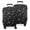 Black Gray Butterfly, variant on Blue White Butterfly Pattern Luggage Cover Fashion Suitcase Cover Baggage Covers Fit 25-28 Inch Luggage (Go Travel)