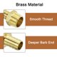 thumbnail image 4 of Accesorios de manguera Barb de latón 6 piezas 5/8" Barb x 3/4" NPT macho, 4 of 6