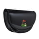 thumbnail image 3 of Estuche para telémetro de golf, riñonera impermeable y ligera de piel sintética para hombre. Negro, 3 of 9