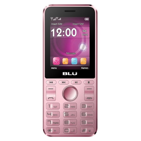 BLU Tank 4 T510 Unlocked GSM Feature Phone w/ FM Radio ...