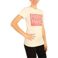 thumbnail image 2 of Elevenparis Box Logo Camiseta gráfica para mujer blanco roto S, 2 of 5