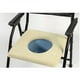 thumbnail image 3 of Asiento de inodoro universal de lujo, suave, grueso, lavable y cálido para baño. Caqui, 3 of 9