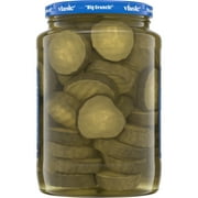 Walmart Grocery Vlasic Bread And Butter Pickles Sweet Pickle Chips 24 Oz Jar