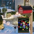 thumbnail image 4 of Christmas Garden Flag Lighted When Your''re Dead Inside Flags for Outside Solar Led Outdoor Decorations Xmas Winter Holiday Burlap Vertical Double Sided Yard Decor 12.5 x 18 Inch, 4 of 5