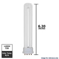 thumbnail image 2 of SUNLITE Compact Fluorescent 13W 4-Pin 3000k 2GX7 Base, 2 of 4