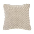 thumbnail image 1 of Coussin Texturé Tissé à la Main en Coton Blanc - Ensemble de 2, 1 of 4