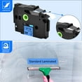 thumbnail image 4 of GREENCYCLE 30PK Compatible for Brother P-touch Black on Blue 18mm TZ TZe TZe-541 TZ-541 TZe541 TZ541 Laminated Label Tape, 4 of 7