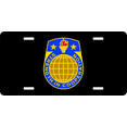 thumbnail image 1 of Security Assistance Command Unit Crest License Plate, 1 of 1