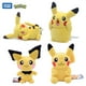 thumbnail image 2 of Figuras de Anime de Pokémon para niños, muñecos de peluche de Pikachu, de 20-25cm, para dormir, bonitos, para regalo de Navidad Fivean unisex, 2 of 2