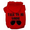 thumbnail image 2 of Mirage Pet 62-458 RDXXL Talk to Me Goose Screen Print Dog Hoodie, Red - 2XL, 2 of 2