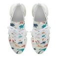 thumbnail image 5 of Dinosaurs Silhouette Walking Shoes for Men Woman Lightweight Tennis Fashion Elastic Sports Shoes Cushion Basketball Shoes, 5 of 7